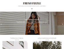 Tablet Screenshot of freshfizzle.com